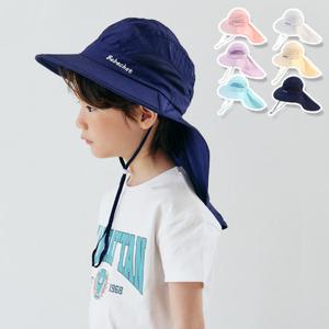 [엠케이] 뉴노멀와이드 아동 물놀이모자 버킷햇 UV플랩캡205808