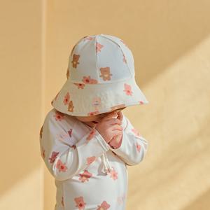 [엠케이] 젤리베어 아동 물놀이모자 버킷햇 UV썬블럭햇 205657