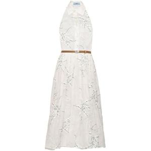 프라다 미디 원피스 P3L88R 14KFF0009 White