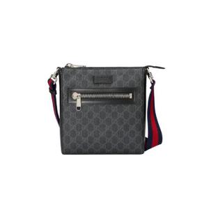 구찌 GG 블랙 스몰 메신저 백 GG 슈프림 523599-K5RLN-1095
