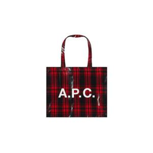 아페쎄 다이안 체크 쇼핑 토트백 레드 COEVH-M61443-GAA