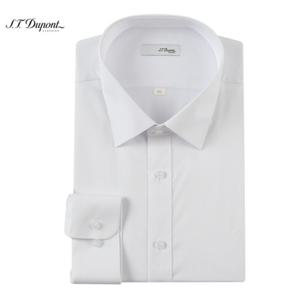 (듀퐁)24년 SS 신상 -SE4SM11LS140SWH(화이트)- 일반핏 115 빅사이즈 스트레치 솔리드 긴팔셔츠