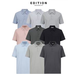 [에디션앤드지][10종 택1 / 2025 초특가] 품절대란 프리미엄 만능 폴로 카라 티셔츠 GB7777