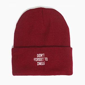 성인비니 스마일 털모자 비니 남여공용모자