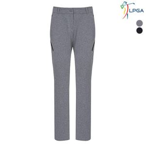 [LPGA]여성 져지웰딩 포인트 오비 이밴드 팬츠(L193PT805P)