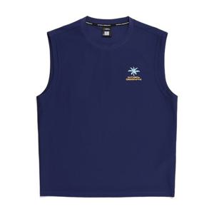 내셔널지오그래픽 N252MRG440 세미오버핏 그래픽 슬리브리스 래쉬가드 DEEP SEA NAVY