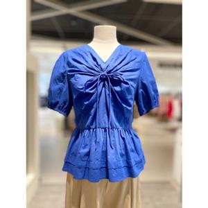 [올리브데올리브] OW5MB412 V넥 셔링 블라우스