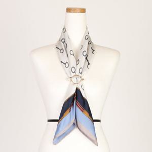 [샵앤]여성 중년 가을 버클 실크필링 고급 스카프 LMD-WSC-0379-