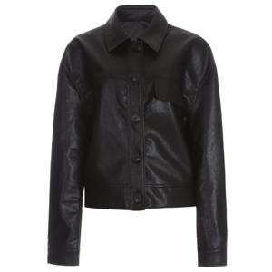 [샵앤]엠버 유광 오버핏 라이더 자켓 JL-WJK-0755