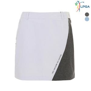 [LPGA]여성 곡선라인 배색 큐롯(L192CU863P)