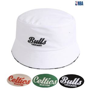남녀공용 엔비에이  NBA 팀레터링 자수 버킷햇 N235AP154P