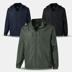 [아즈바이]남자 간절기 후드 바람막이 점퍼 자켓 WFJP24 봄 가을