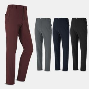 [아즈바이]남성 기모 스판 밴딩 신사 골프 바지 TD422 중년 겨울