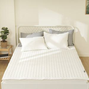 [샤이닝홈 하이]아밍 아모어 스노우리플 침대패드 Q