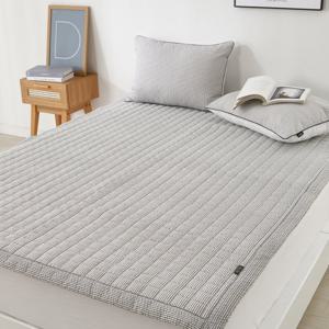 [샤이닝홈 하이]아밍 루핀 시어서커 논슬립 침대패드 Q