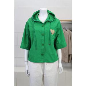 화이트호스 세이브존05 여름 하트 나염 블라우스 A252224