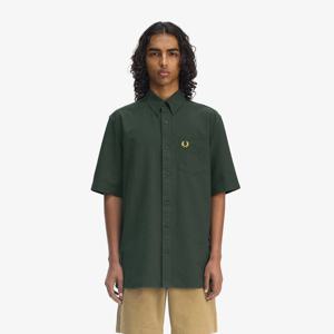 [Baseline] 숏 슬리브 옥스포드 셔츠 - 코트 그린 AFPM2518730-X89