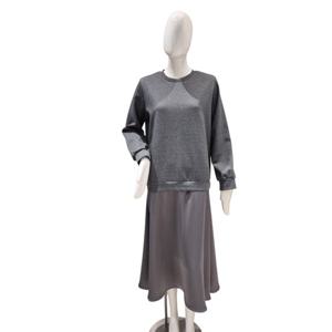 [파파야]새틴 맨투맨 원피스(PNPROP005A)