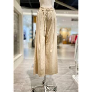 [올리브데올리브] OW5XL507 핀턱 베이직 새미와이드 팬츠