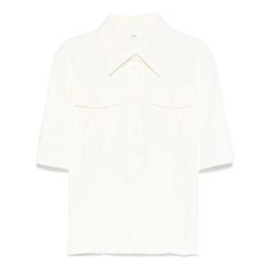 25 FW 끌로에 로고 자수 폴로 탑 CH25SJH13182 TP437238222