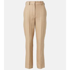 로로피아나 Neo Derk 리넨 크레이프 스트레이트 팬츠 P01011801