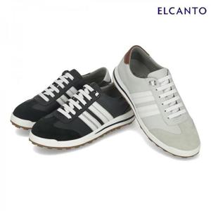 엘칸토  (LCMS64U513) 남성 소가죽 스포티 스니커즈 4cm