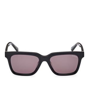 게스 스모크 틴티드 렌즈 샤이니 블랙 프레임 선글라스 GU00064