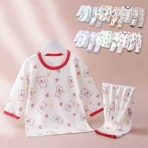 [엠케이] 7부꿀잠 아동 내의 메쉬 상하 실내복세트 205793