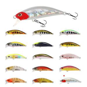 파라폭스 싱킹 미노우 플러그 바다 민물 루어 낚시 미끼 하드 베이트