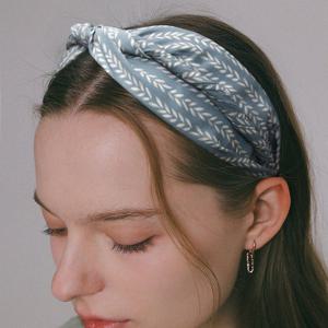 제이로렌 보태니컬 리본 패브릭 헤어밴드 H01394