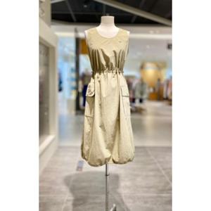 [올리브데올리브] OW5MO603 스트링밑단 레이어드 민소매원피스