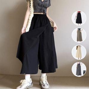 [써니 패션] 여성 여자 편한 랩 스타일 치마 반바지