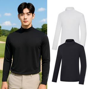 비티알 남성 골프 아이스본 냉감 하이넥 이너 티셔츠 BSC498ST1M