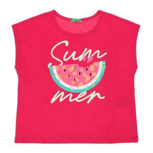 [베네통키즈]알로하 그래픽 티셔츠 3I1XC10P0