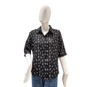 [파파야]플라워 쉬폰 블라우스(PNPRBL020B)