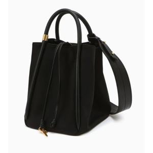 [헤지스ACC] 클래식 블랙 나일론 토트겸 숄더백 L HIBA5F174BK