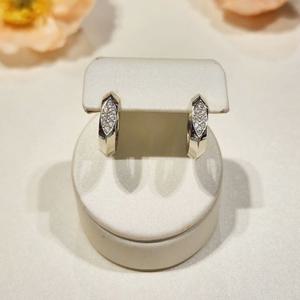 미니골드 [14K골드침실버] 로렌지 링귀걸이 MEM22000