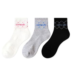 에어워크 여자 이중바닥 단목 시스템 스포츠 양말 2족