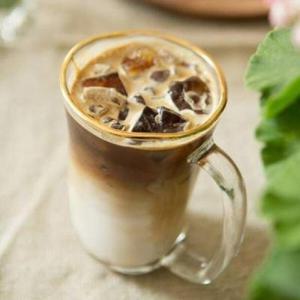 아트박스/오리엔탈무드 내츄럴 골드라인 유리 머그컵