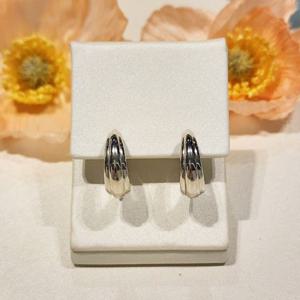 미니골드 [14K골드침실버] 폴리즈 링귀걸이 MEM21990