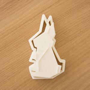 아트박스/마이쿠키디어 토끼접기 쿠키커터