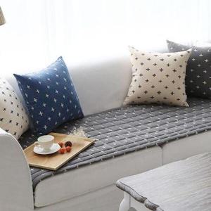 아트박스/러그랜드 내츄럴크로스 쿠션 - 4color (솜포함)