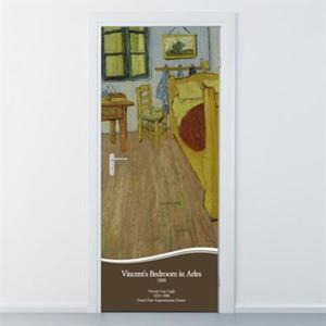 아트박스/낭만창고 ncss032-빈센트 반 고흐B-현관문시트지