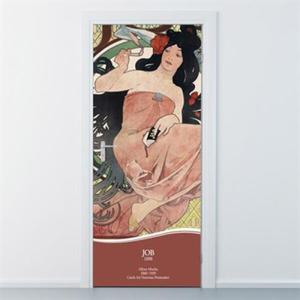 아트박스/낭만창고 ncss036-알폰스 무하A-현관문시트지