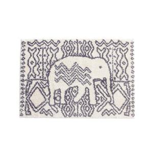 아트박스/홈앳 에스닉 코끼리 발매트 45x55cm