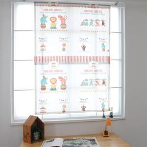 아트박스/모모제작소 저글링 북유럽 코튼 가리개커튼 103x144