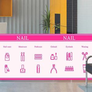 아트박스/낭만창고 nang350-심플 네일 픽토그램-뮤럴실사 시트지