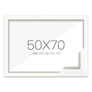 아트박스/퍼즐사랑 퍼즐액자 50x70 고급형 모던화이트