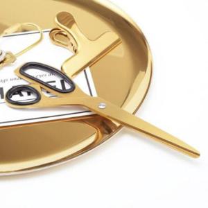 아트박스/와인앤쿡 레트로 골드가위1개