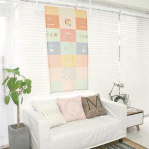 아트박스/모모제작소 데일리베어 북유럽 린넨 가리개커튼 77x136